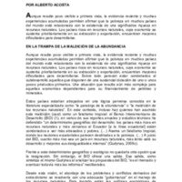 Extractivismo y neoextractivismo, dos caras de la misma maldición, Acosta.pdf