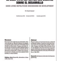 El Buen Vivir repolitiza los debates sobre el desarrollo, Eduardo Gudynas.pdf